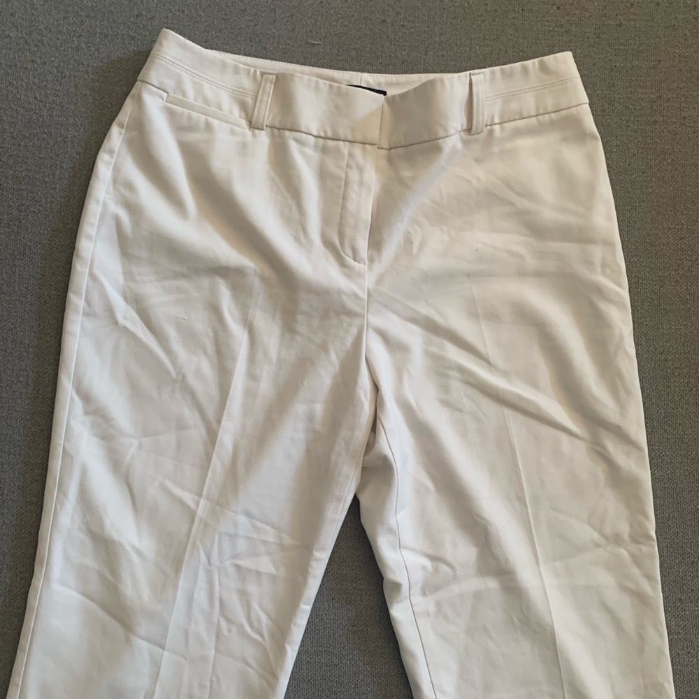 Talbots Cream Stretch Pants